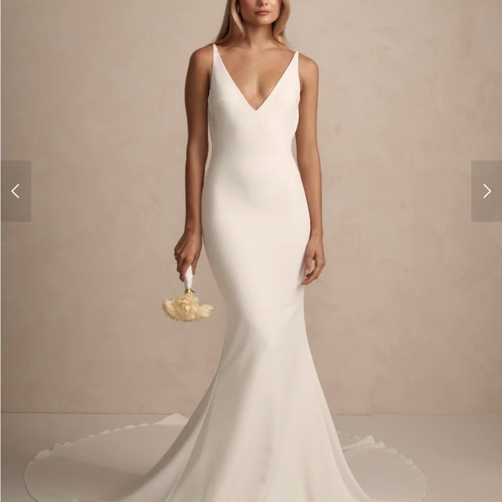 Elegant White Wedding Dress